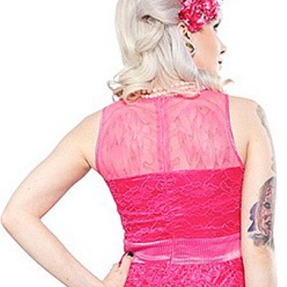 Tear Up The Town Pink Dress - Picture 4 of 4